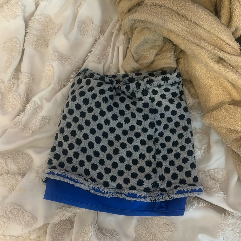 oscar de la renta 100% silk skirt
